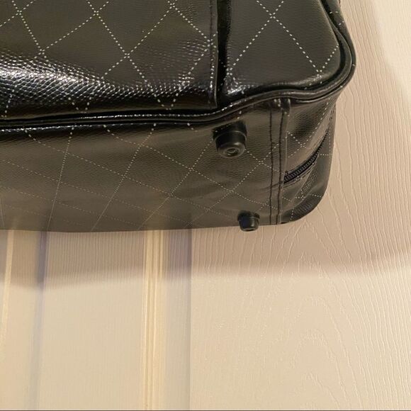 Mary Kay Deluxe Black Consultant Cosmetic Travel Luggage Tote Bag With Insert - Picture 7 of 12